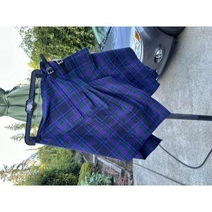 $80 MSRP! Celtic Ranchwear Tartan Skirt, M, Plaid, Classic